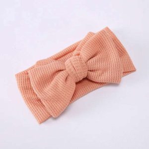 bandeau en coton doux pour bébé