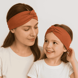 bandeau cheveux mère et fille