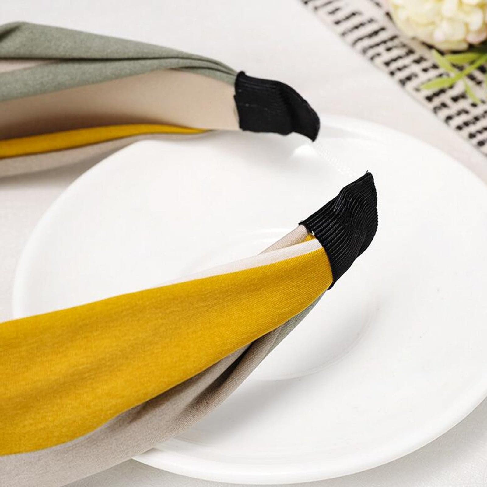 accessoire cheveux tricolore