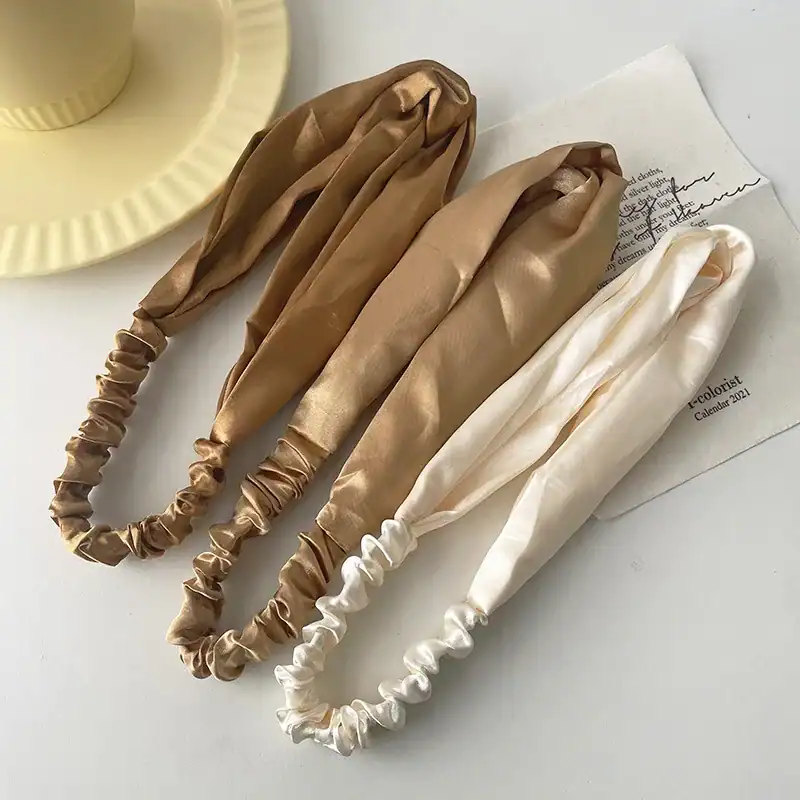 accessoire capillaire en satin