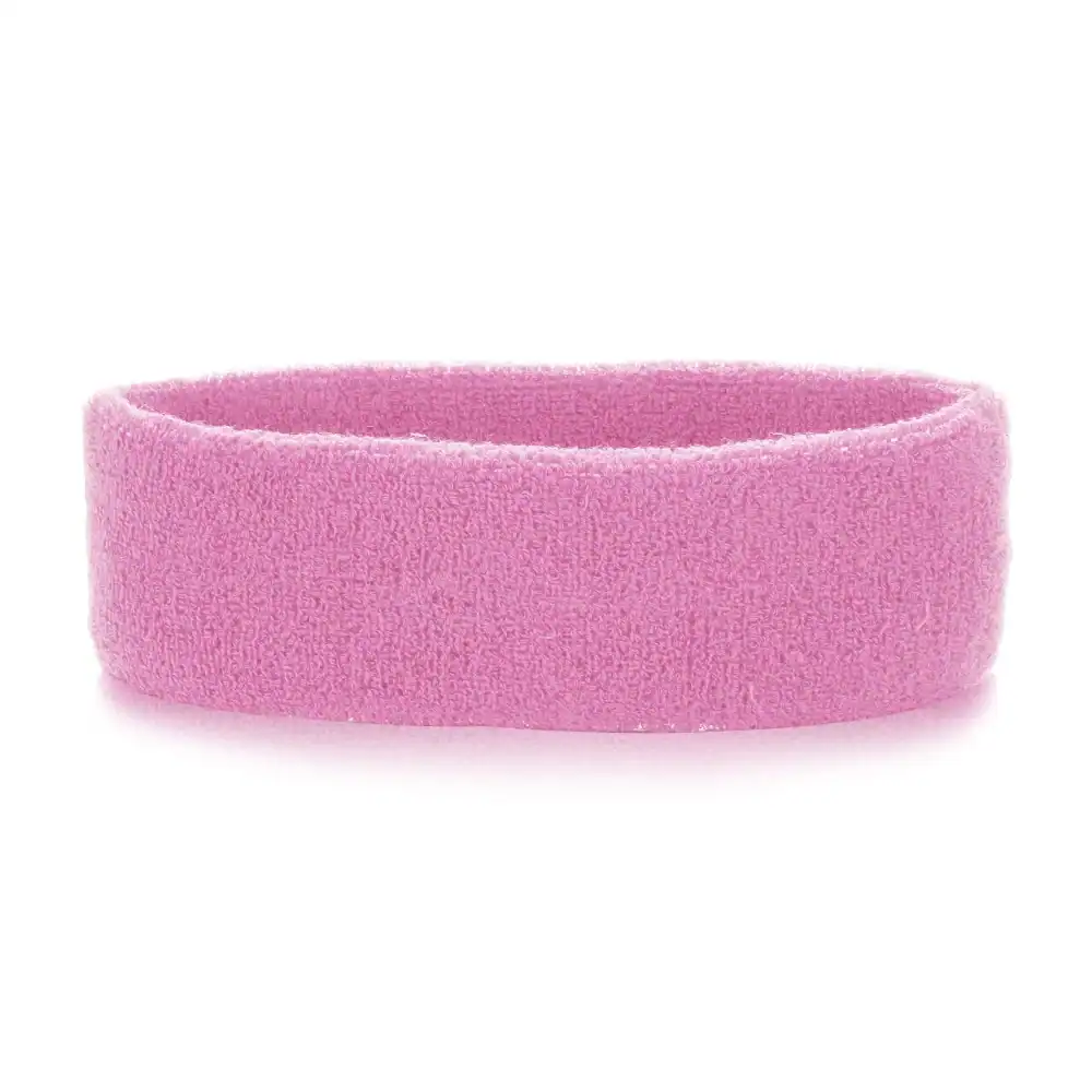 bandeau eponge rose en detail