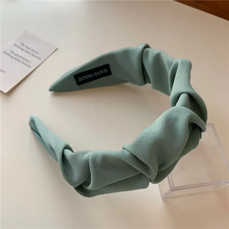 bandeau coton coloré