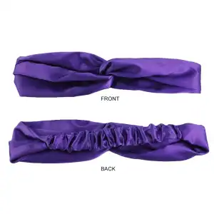 Accessoire bandeau bordeaux