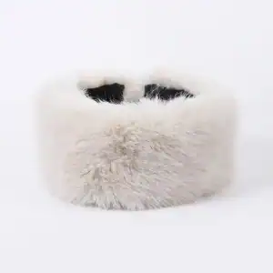 bandeau fourrure luxe