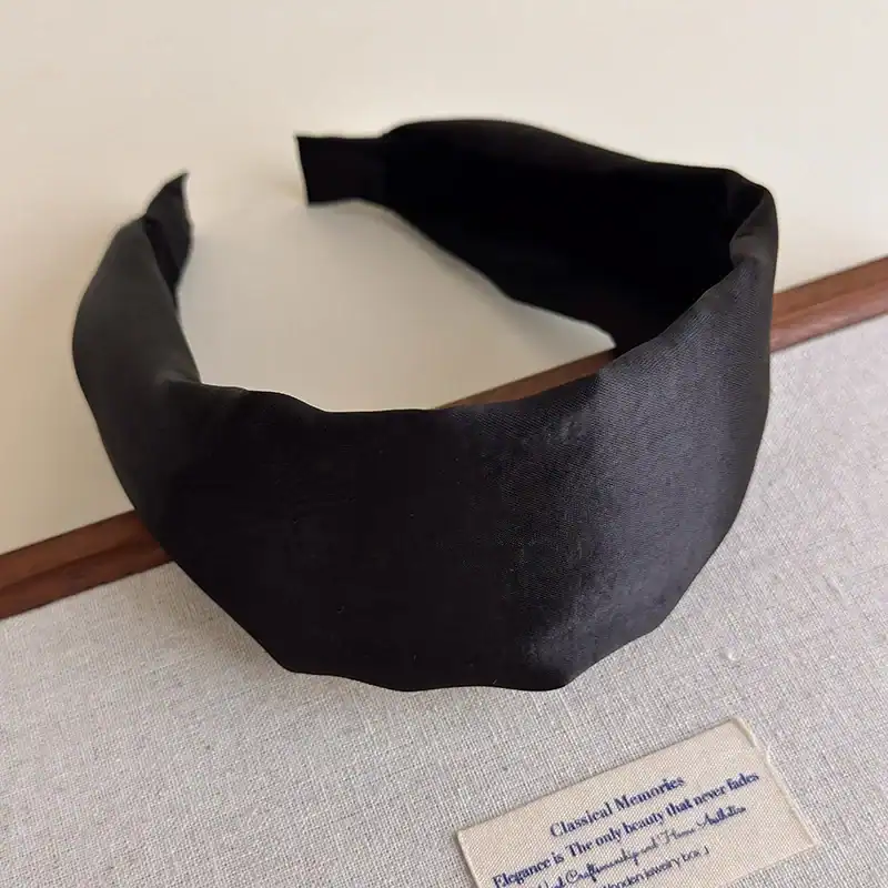 accessoire satin cheveux