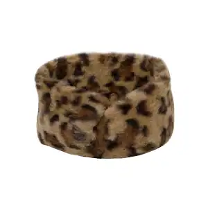 bandeaux fourrure leopard