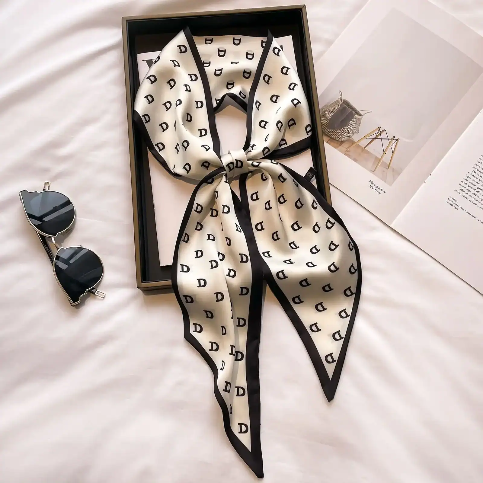 foulard chic en soie