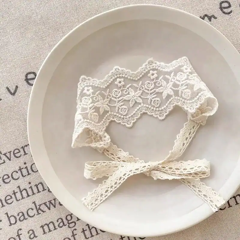 bandeau en dentelle douce