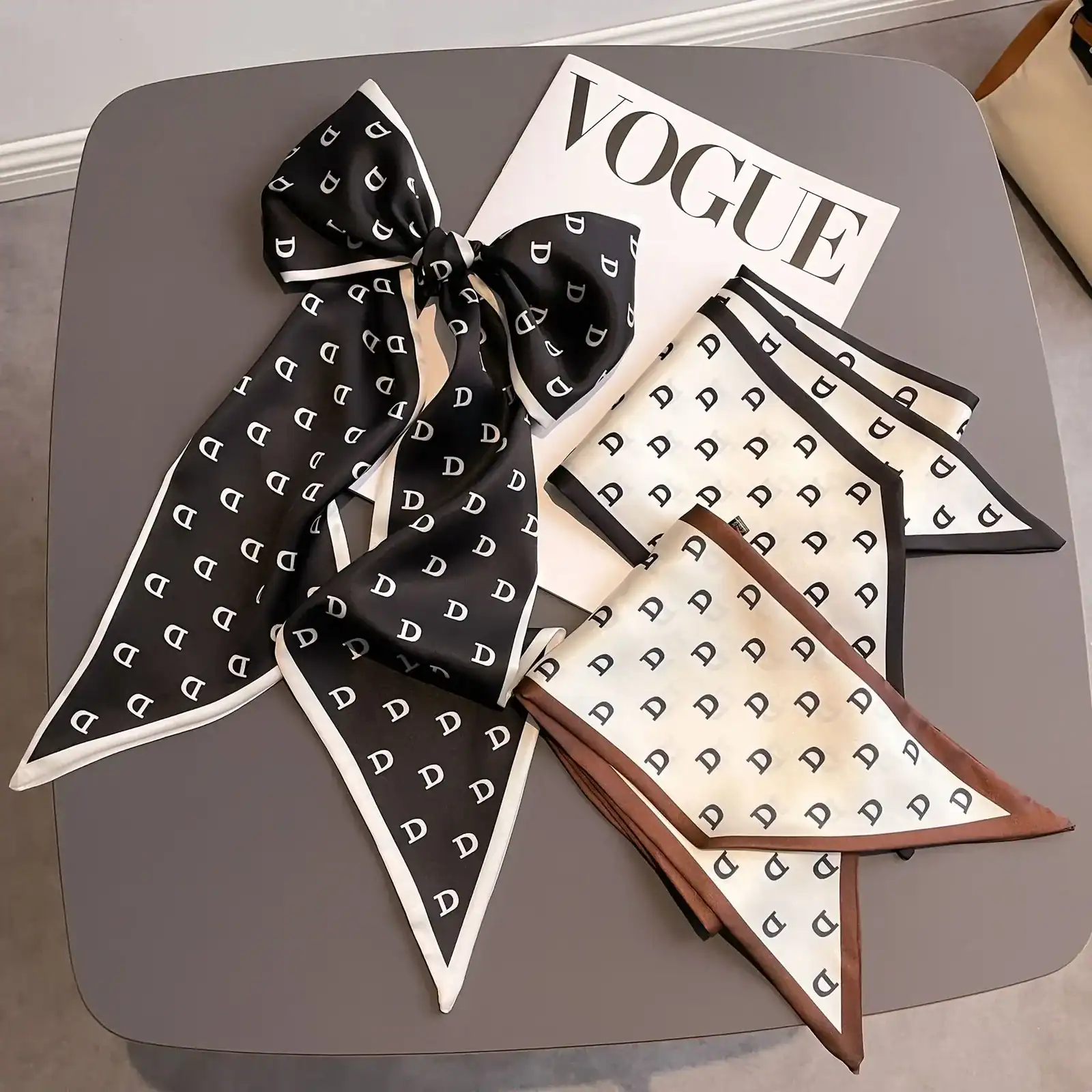 foulard en soie luxe