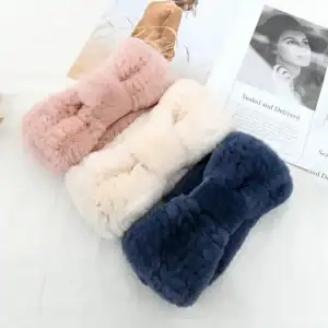 accessoire hiver fourrure de lapin