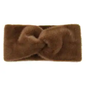 bandeau maquillage marron