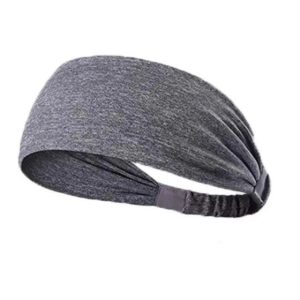 bandeau gris foncé sophistique