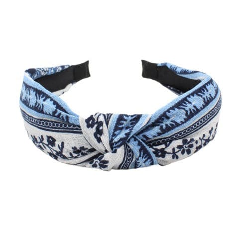 serre-tête fleurs marines élégant