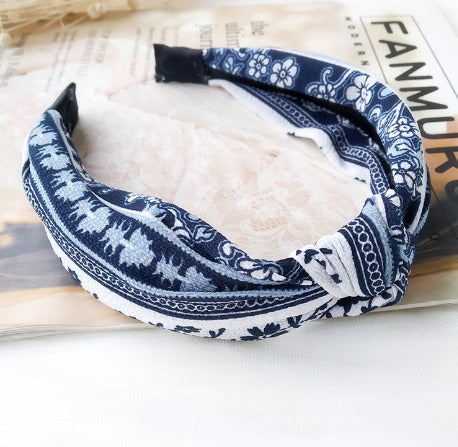 accessoire cheveux fleurs marines