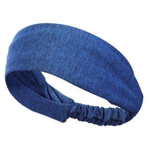 bandeau bleu pour sport