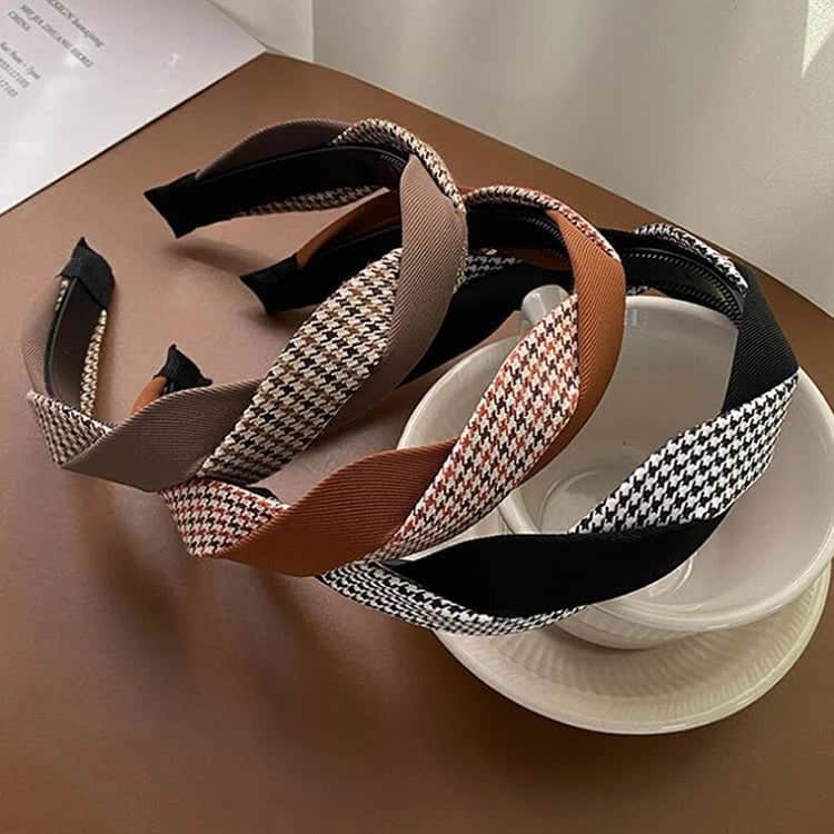 Serre-tête tendance noisette