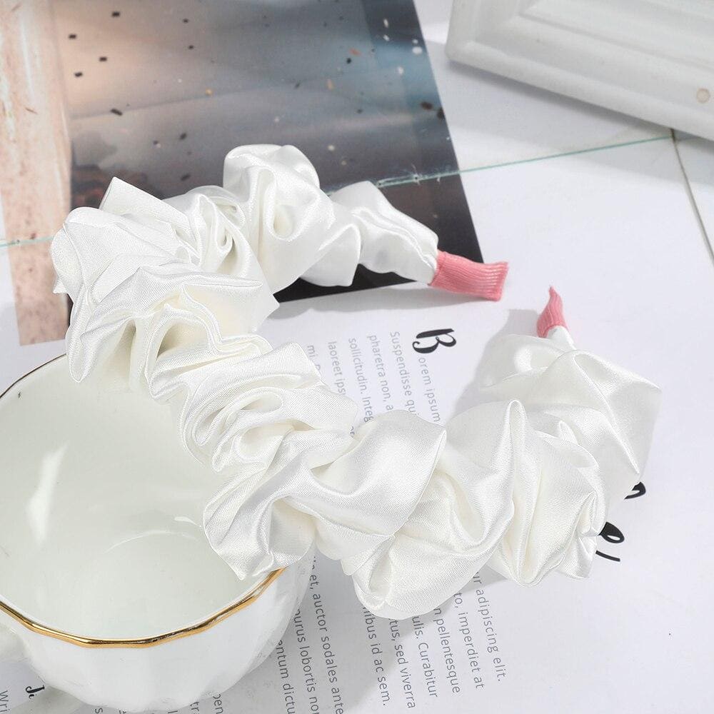 bandeau satin élégant