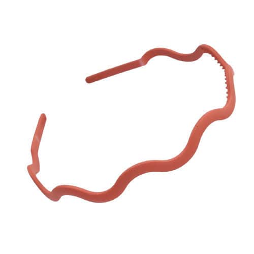 serre-tête vague corail élégant