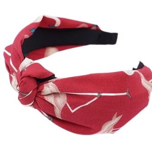 serre-tête flamant rose rouge