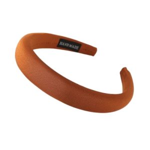 serre tête marron velours