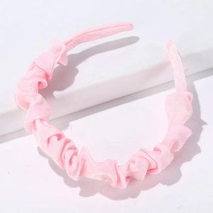 accessoire cheveux rose bonbon
