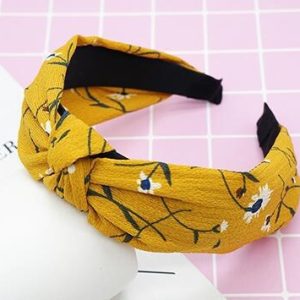 bandeau tissu fleuri
