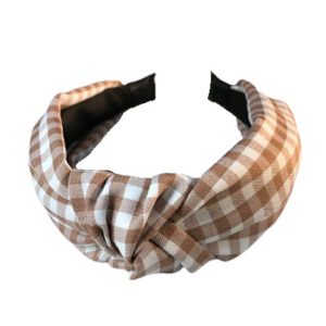 serre tête Vichy élégance