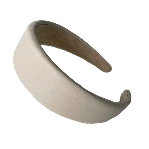 serre tête blanc cassé