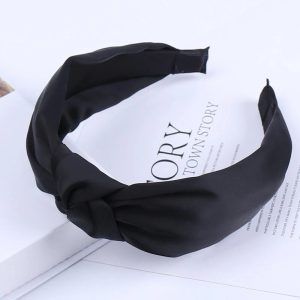 bandeau noir tissu