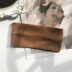 bandeau tissu orange