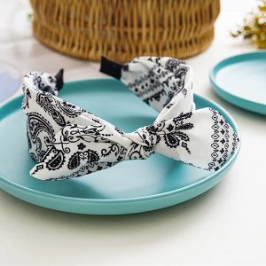 bandeau-shop en coton blanc