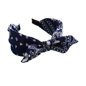 serre tête noeud papillon en rouge