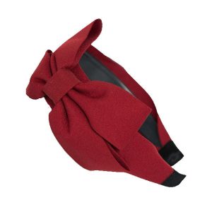 serre tête noeud rouge