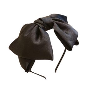 serre tête velours noir