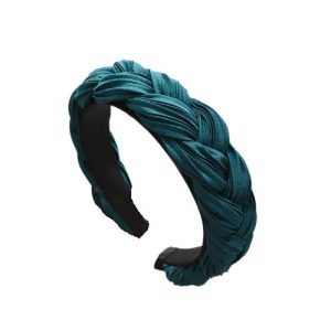 serre tête velours tressé