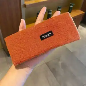 Bandeau tricot femme orange