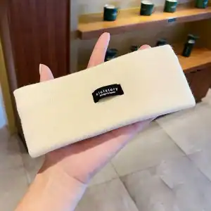 Bandeau tricot femme Blanc